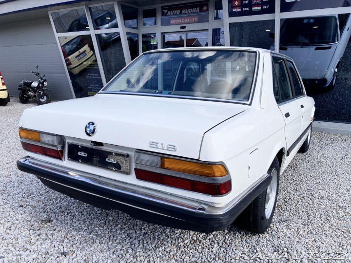 BMW 5 518 5-Rychlostní 122 PS 1981