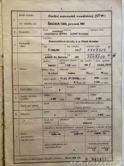 Škoda Ostatní modely 1202 stw 1968