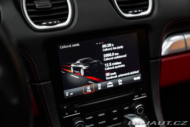 Porsche Boxster 718, BOSE, CHRONO, VÝFUKY 2017