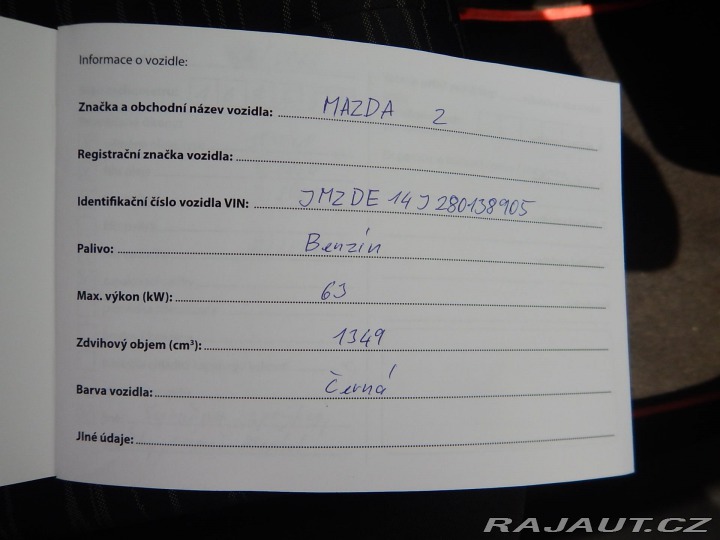 Mazda 2 1.3i, KLIMA 2013
