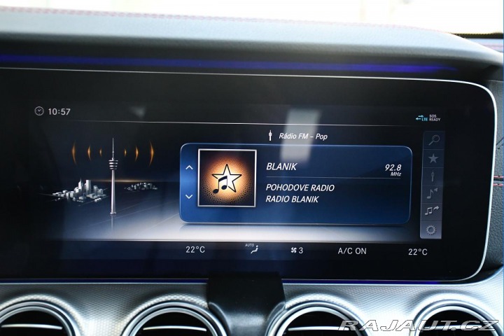 Mercedes-Benz E 43 AMG PANORAMA REZERVACE 2017