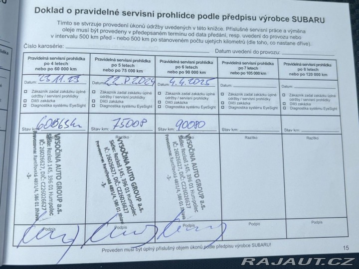 Subaru Impreza 2,0 e-Boxer AT AWD COMFOR 2021