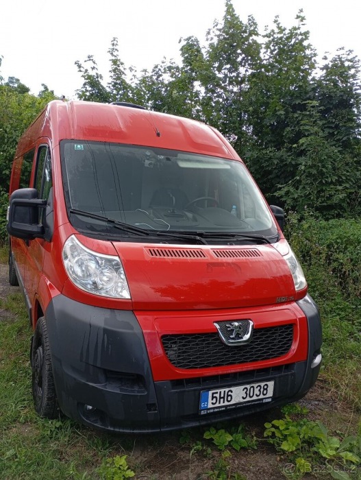 Peugeot Boxer 3,0   obytná dodávka – př