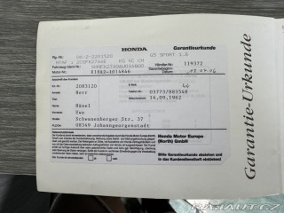 Honda Civic 1,8i I-VTEC 103 KW STK SK 2006