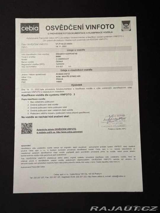 BMW 3 3,0 330ci - PERFEKTNÍ S 2006
