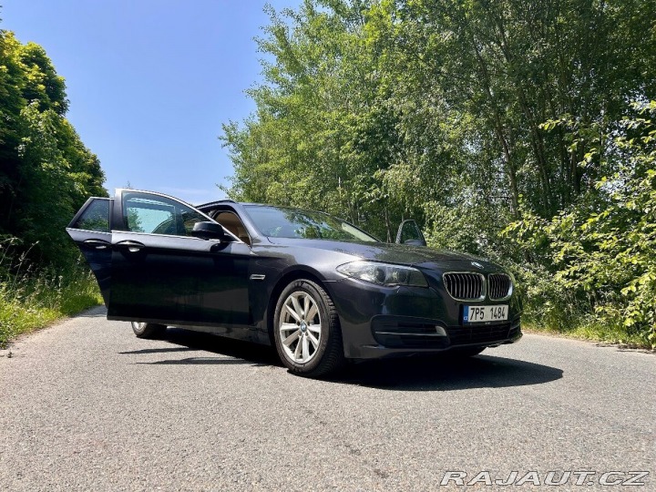 BMW 5 2,0 520D xDrive po face 2014