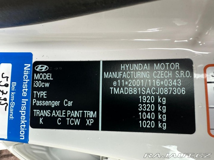 Hyundai i30 CW 1.6Crdi 66kw FIFA 2011