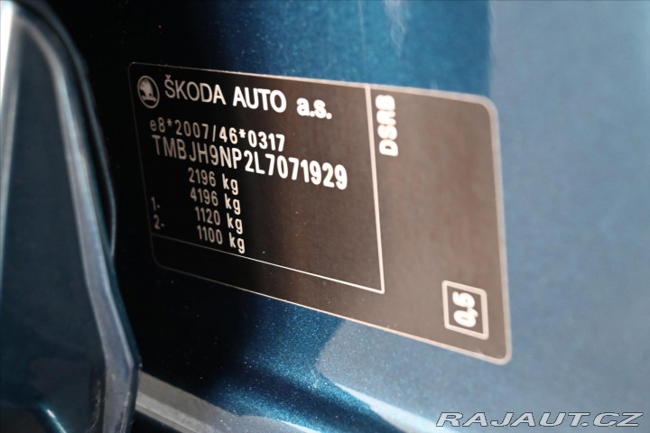 Škoda Superb 2,0 TDI 110kW DSG STYLE Z 2020