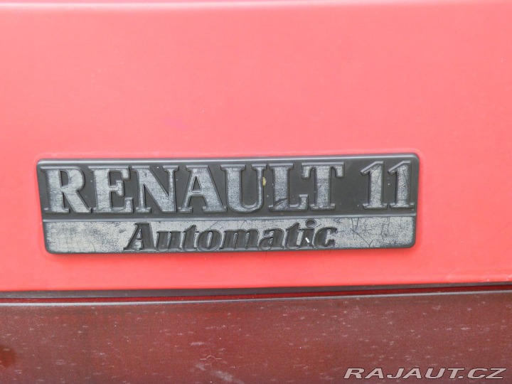 Renault Ostatní modely 11 Automatic 1988