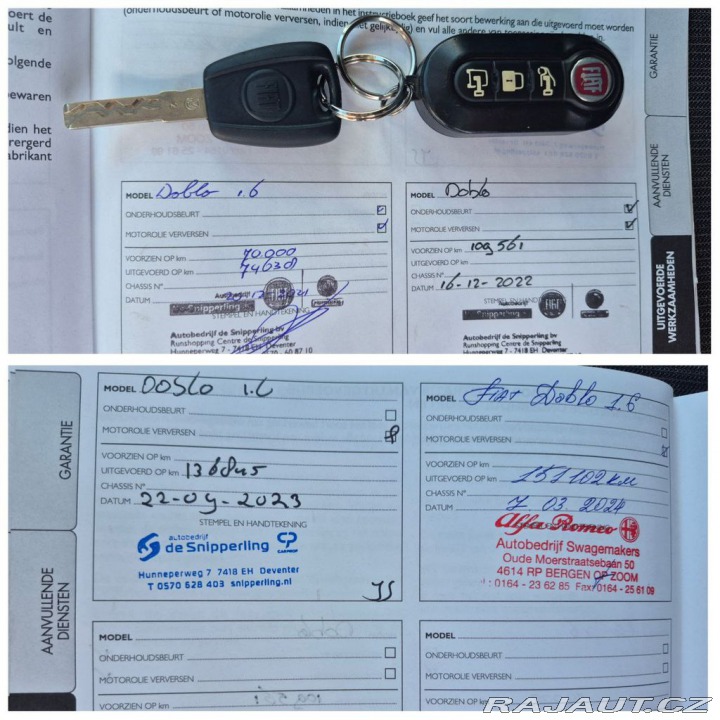 Fiat Dobló 1.6 JTDM SX Maxi XL Kaste 2019
