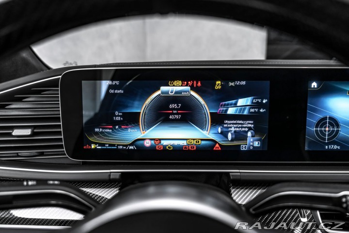 Mercedes-Benz GLE keramiky, panorama, tažné 2022