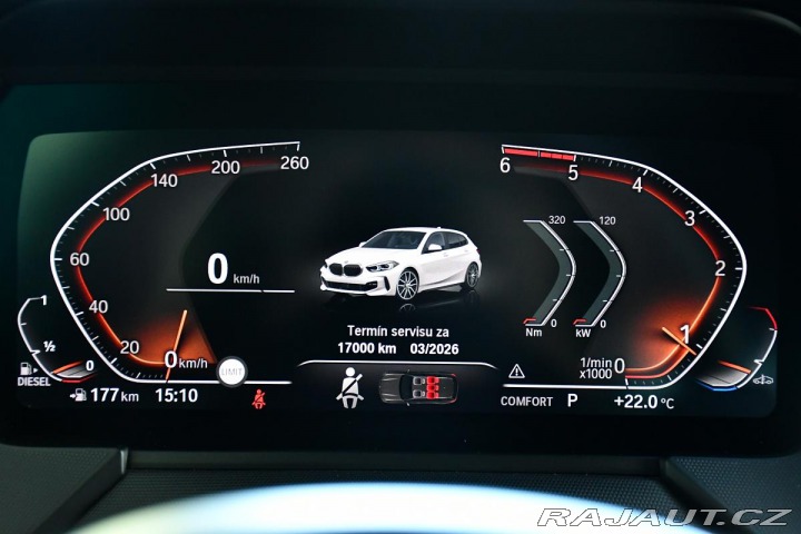 BMW 1 116d ČR TAŽNÉ HUD M-SPORT 2020