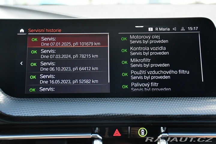BMW 1 116d ČR TAŽNÉ HUD M-SPORT 2020