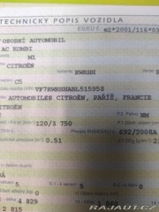 Citroën C5 2,0   automat 2.0 HDI 120 2011