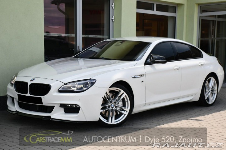 BMW 6 640d XD HUD ČR 2016