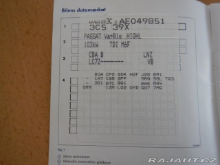 Volkswagen Passat 2.0  TDI, NAVI, DIGIKLIMA 2009