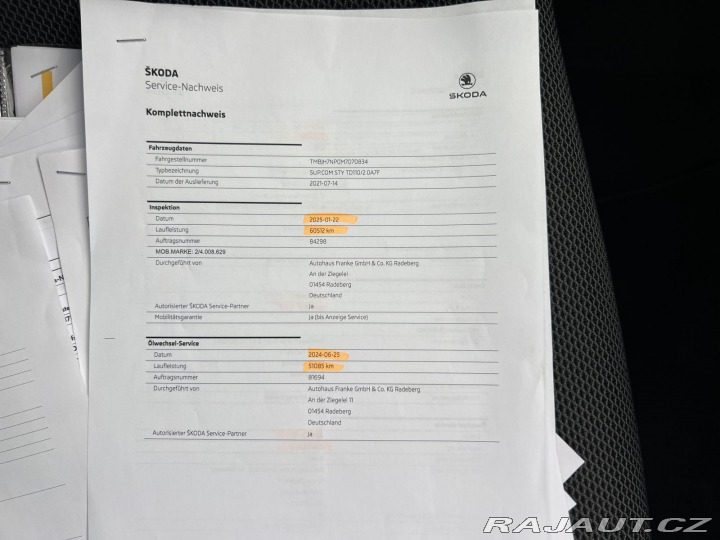 Škoda Superb REZERVOVÁNO, 2,0TDI 110kW 2021