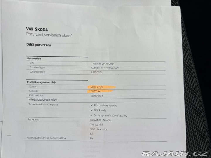 Škoda Superb REZERVOVÁNO, 2,0TDI 110kW 2021