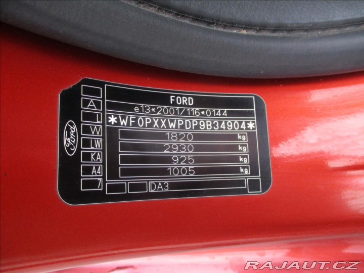 Ford Focus 1,6 i 74kw Po STK 2009