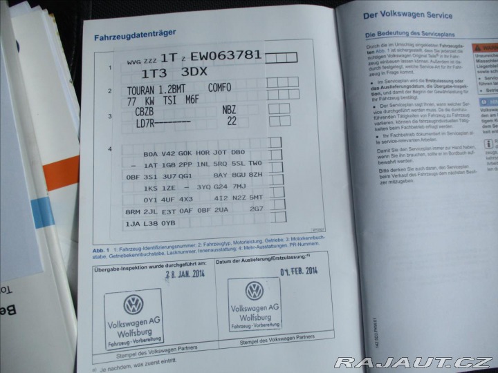 Volkswagen Touran 1,2 TSi 77kw LIFE, bez ko 2014
