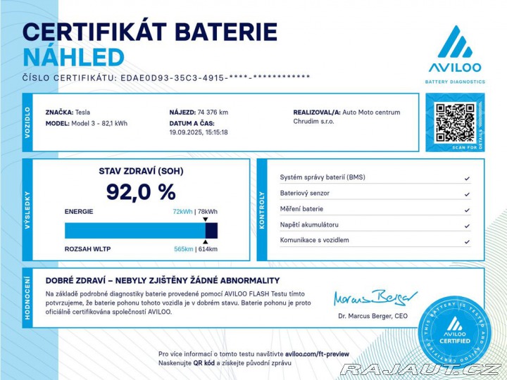 Tesla Model 3 Performance 377 EAP DPH R 2021