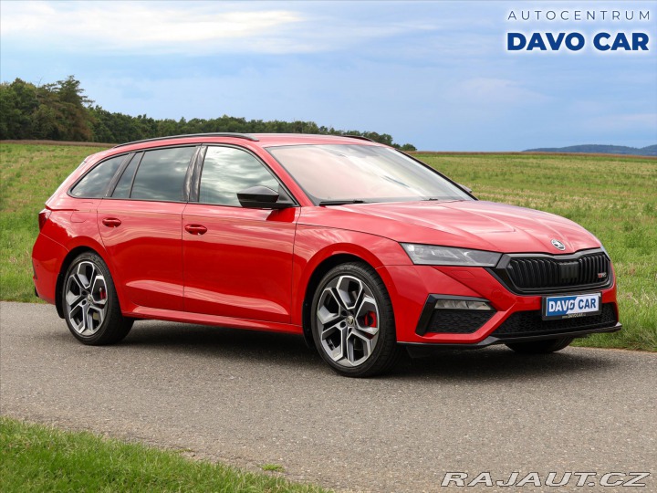 Škoda Octavia 2,0 180kWRS DSG CZ Záruka 2023