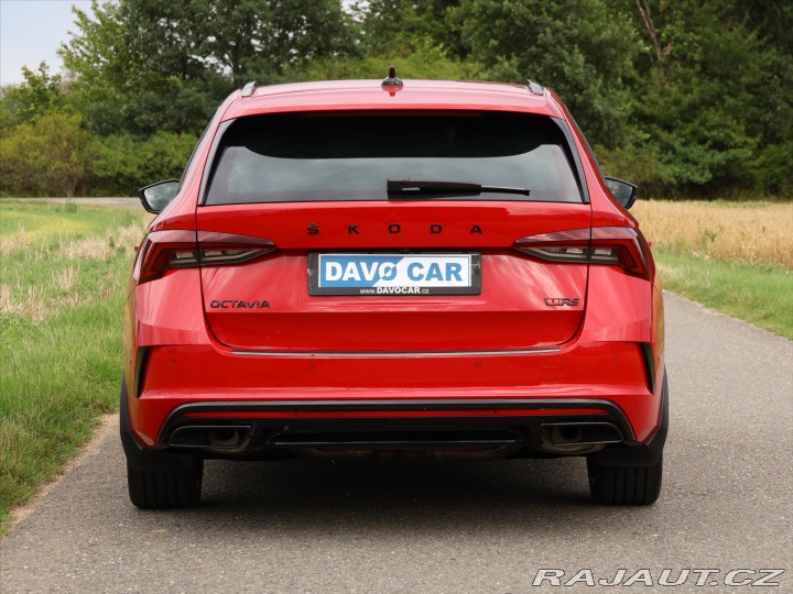 Škoda Octavia 2,0 180kWRS DSG CZ Záruka 2023