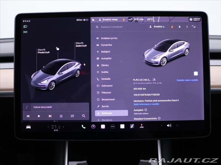 Tesla Model 3 SR+60kWh pano 19 DP 2020