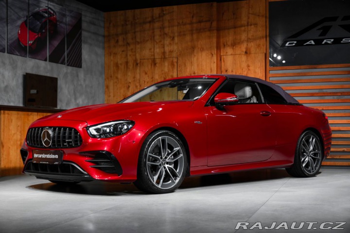 Mercedes-Benz E 4Matic, Kabriolet, Masáže 2021