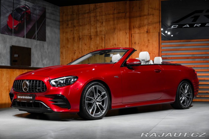 Mercedes-Benz E 4Matic, Kabriolet, Masáže 2021
