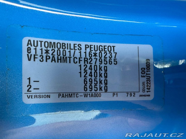 Peugeot 108 1,2i 60kw Allure 2016