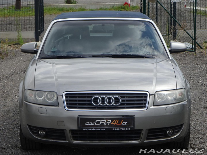 Audi A4 1.8T 120kW KABRIO MANUÁL 2003
