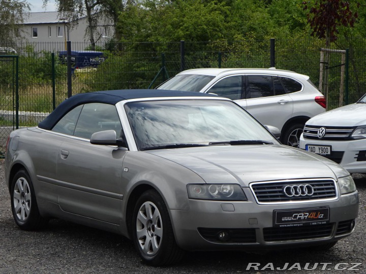 Audi A4 1.8T 120kW KABRIO MANUÁL 2003