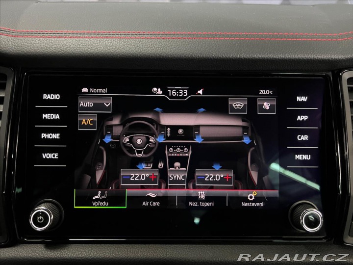 Škoda Kodiaq 2,0 TSI 180 KW DSG 4X4 RS 2022