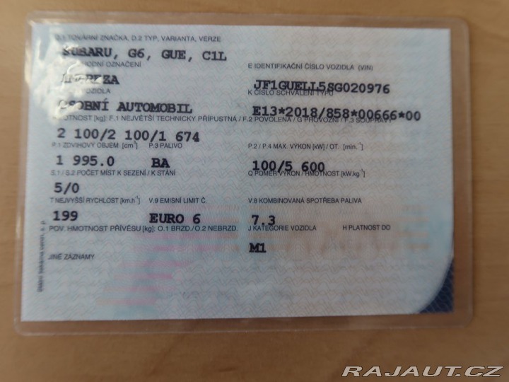 Subaru Impreza Active 4X4. Zimní pneu. 2024