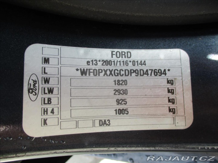Ford Focus 1,6 i 16V 74kw Klimatroni 2009
