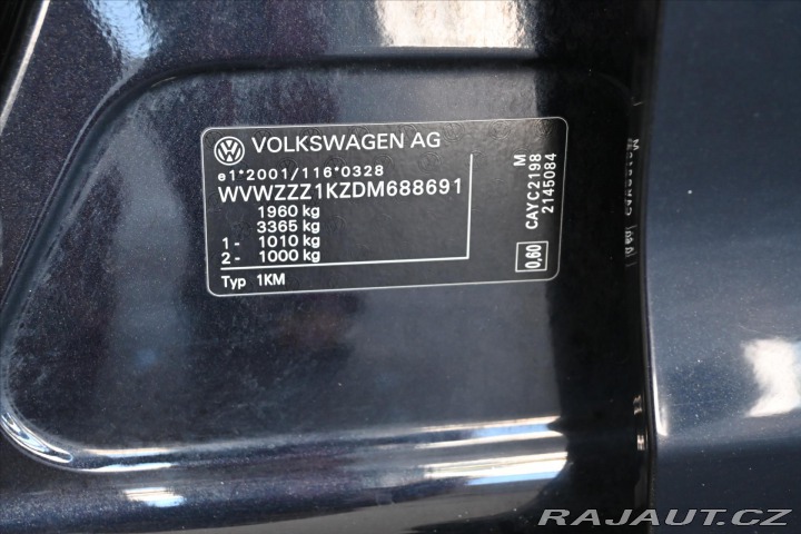 Volkswagen Golf 1,6 TDi 77kW NAVI PRAVIDE 2013