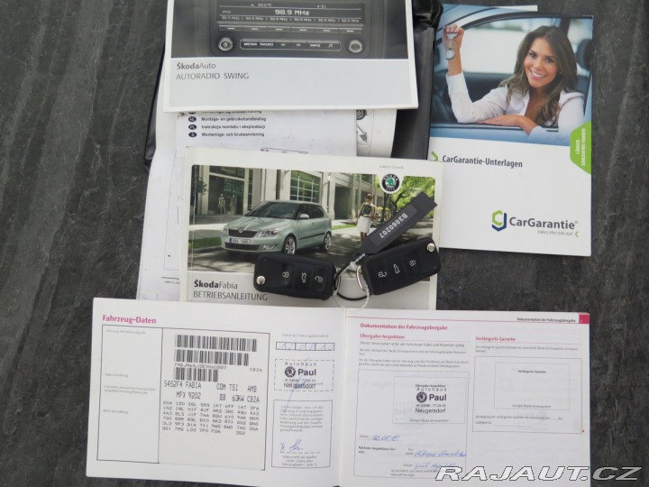 Škoda Fabia 1.2TSI,klima,výhřev,senzo 2010