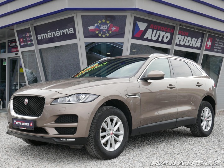 Jaguar F-Pace 2,0d 132kW AWD Automat ČR 2017