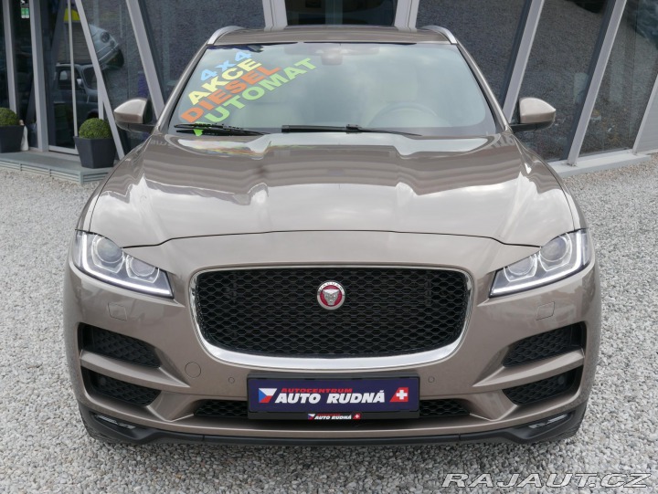 Jaguar F-Pace 2,0d 132kW AWD Automat ČR 2017