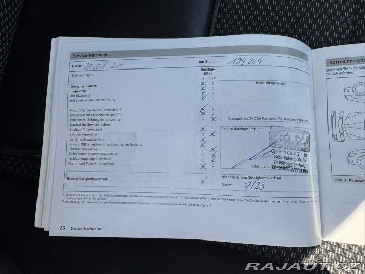 Škoda Octavia DSG 2,0 TDI 110 KW 2013