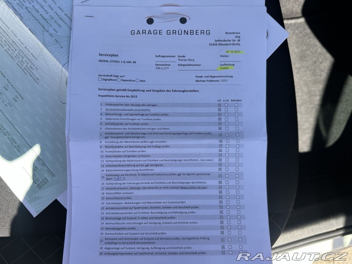 Škoda Citigo REZERVOVÁNO 1,0MPI 55kW S 2015