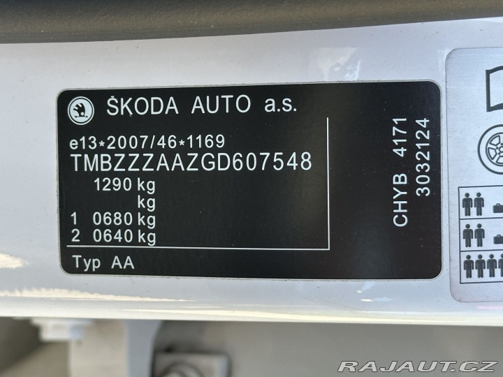 Škoda Citigo REZERVOVÁNO 1,0MPI 55kW S 2015