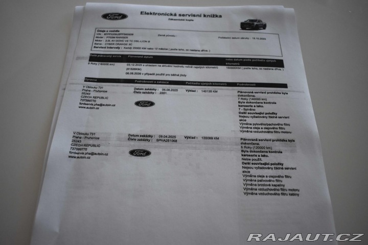 Ford Ranger WILDTRAK V6 *TAŽNÉ*ZÁRUKA 2023