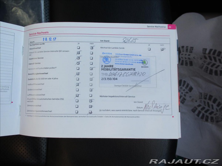 Škoda Octavia 2,0 TDi RS 125kw DSG 2maj 2012