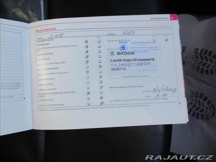 Škoda Octavia 2,0 TDi RS 125kw DSG 2maj 2012