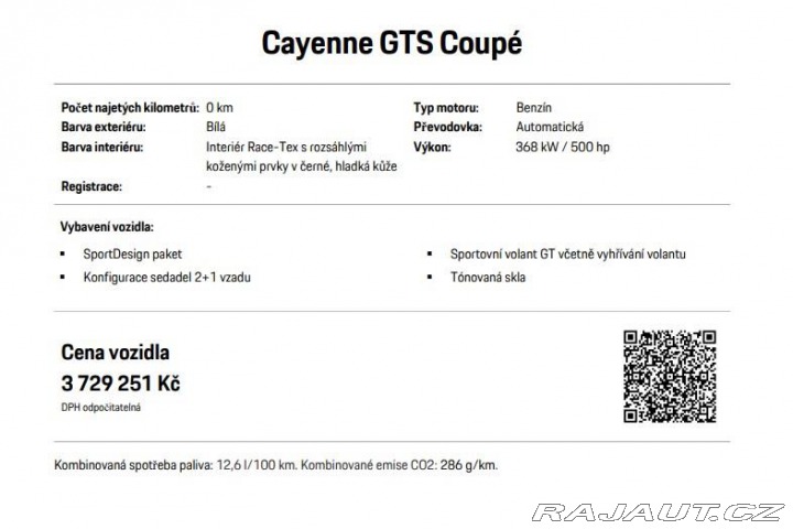 Porsche Cayenne GTS Coupé 2025