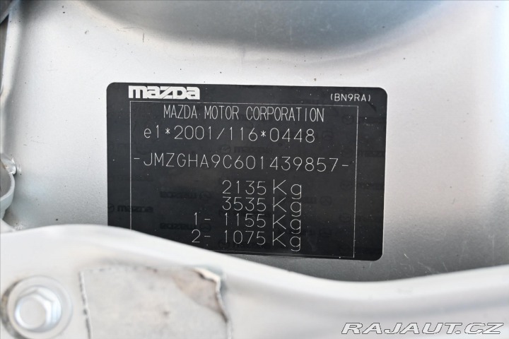 Mazda 6 2,2 MZR-CD 95kW KŮŽE NOVÁ 2010