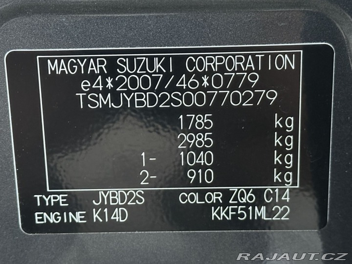 Suzuki SX4 S-Cross 1,4T 95kW 4x4 ELEGANCE 1. 2020