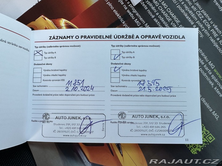 MG MG4 REZERVOVÁNO, 64kWh 150kW 2023